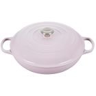 Le Creuset 5 Qt. Signature Enameled Cast Iron Braiser with Stainless Steel Knob | Shallot