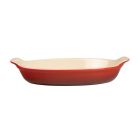 Le Creuset 6oz Oval Heritage Au Gratin Dish | Cerise/Cherry Red