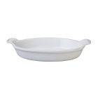 Le Creuset 24oz Oval Heritage Au Gratin Dish | White