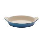 Le Creuset 24oz Oval Heritage Au Gratin Dish | Marseille Blue