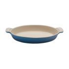 PG0400-2859 Le Creuset Heritage Stoneware Au Gratin - 1.7 Qt. Oval, Marseille Blue