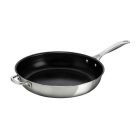 12.5" Stainless Steel & Nonstick Fry Pan - by Le Creuset (SSP2500-32)