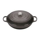 Le Creuset Signature 5 Qt Braiser - Oyster Grey (LS2532-327FSS)