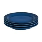 Le Creuset 8.5" Salad Plates - Set of 4 | Marseille Blue