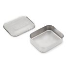 Fox Run Stainless Steel 2-Compartment Container