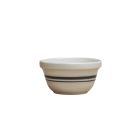  image shows Ohio Stoneware 8" Dominion Mixing Bowl | Black Stripe against a blank, white background Image