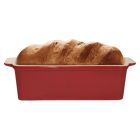 Sassafras Superstone Loaf Pan | Red Glazed Image