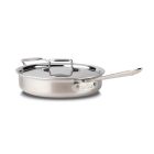 All-Clad D5 Brushed Stainless Steel Saute Pan & Lid | 3 Qt.
 Image