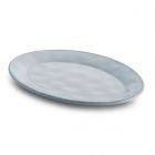 Rachael Ray Cucina Collection Sea Salt Greay 14" Oval Platter 