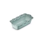 Le Creuset 9" Heritage Fluted Loaf Pan (Sea Salt) Image