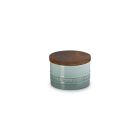 Le Creuset Signature 7oz Salt Cellar with Wood Lid | Sea Salt Image