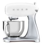 SMEG Classico 5Qt. Stand Mixer | White Against a Plain White Background Image