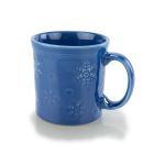 Fiesta® 12oz Embossed Snowflake Java Mug 