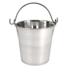 Lindy's Stainless-Steel Pail | 2 Qt. on a blank white background Image