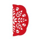 image shows Talisman Designs Pie Top Cutter | Autumn against a blank, white background   Image