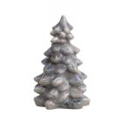 image shows Mosser Glass Holiday Collection 8" Tree Figurine | Marble  against a blank, white background Image