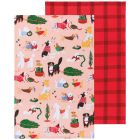 Danica Jubilee Printed Dishtowels (Set of 2) | Holiday Hounds Image