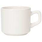  image shows Danica Heirloom Foundation Cappuccino Cup | Ivory against a blank, white background   Image