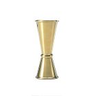 Mercer Barfly 1oz x 1.5oz Japanese Style Jigger | Gold Plated Image