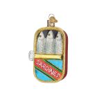 image shows Old World Christmas Ornament | Sardines against a blank, white background Image