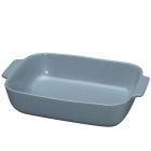 image shows K&uuml;chenprofi Porto 3.8 Qt. Rectangular Gratin Dish | Blue  against a blank, white background Image