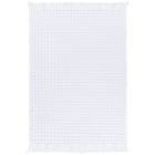 Danica Heirloom Textured Waffle Weave Hand Towel | White