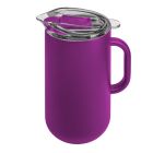 image shows Served 66oz Insulated Drinkware Pitcher | Grape  against a blank, white background   Image
