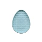 image shows Fiesta&reg; 10" Basketweave Egg Plate | Sky against a blank, white background Image