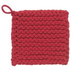 Red Crochet Pot Holder - by Now Designs/Danica (7001438)