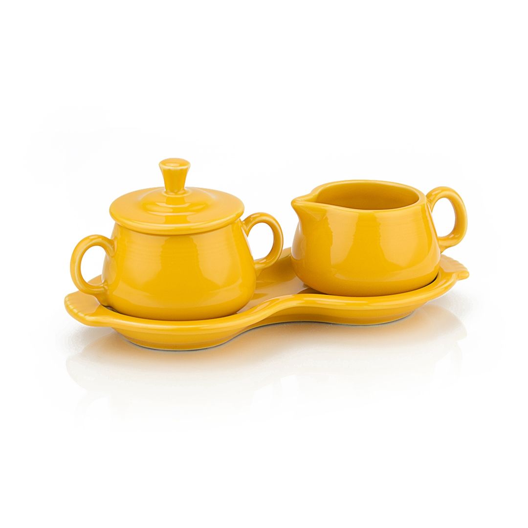 Sugar & Cream Tray Set - Daffodil | Fiesta® | Everything Sugar & Cream Tray Set - Daffodil | Fiesta® | Everything