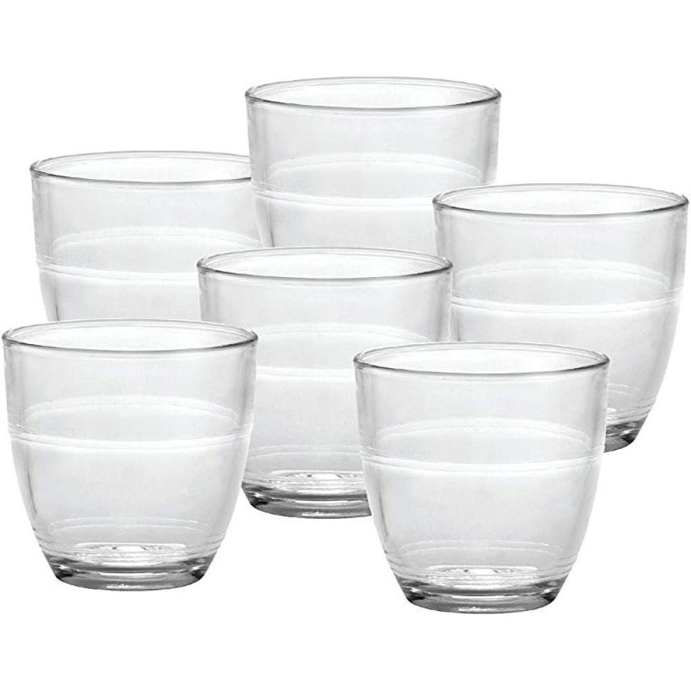Duralex Le Gigogne 6-Piece 3 oz. Glass Set | Clear