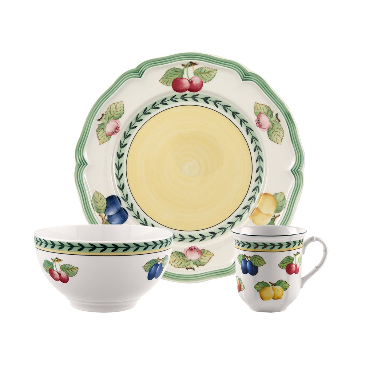 Set 12 piatti bianchi Fleurence French Garden Villeroy & Boch