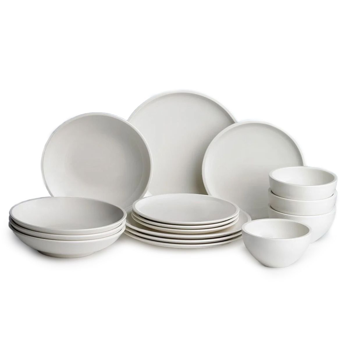 Villeroy & Boch Artesano 4-Piece Casual White Porcelain Dinnerware Set  (Service for 1) 1041307052 - The Home Depot