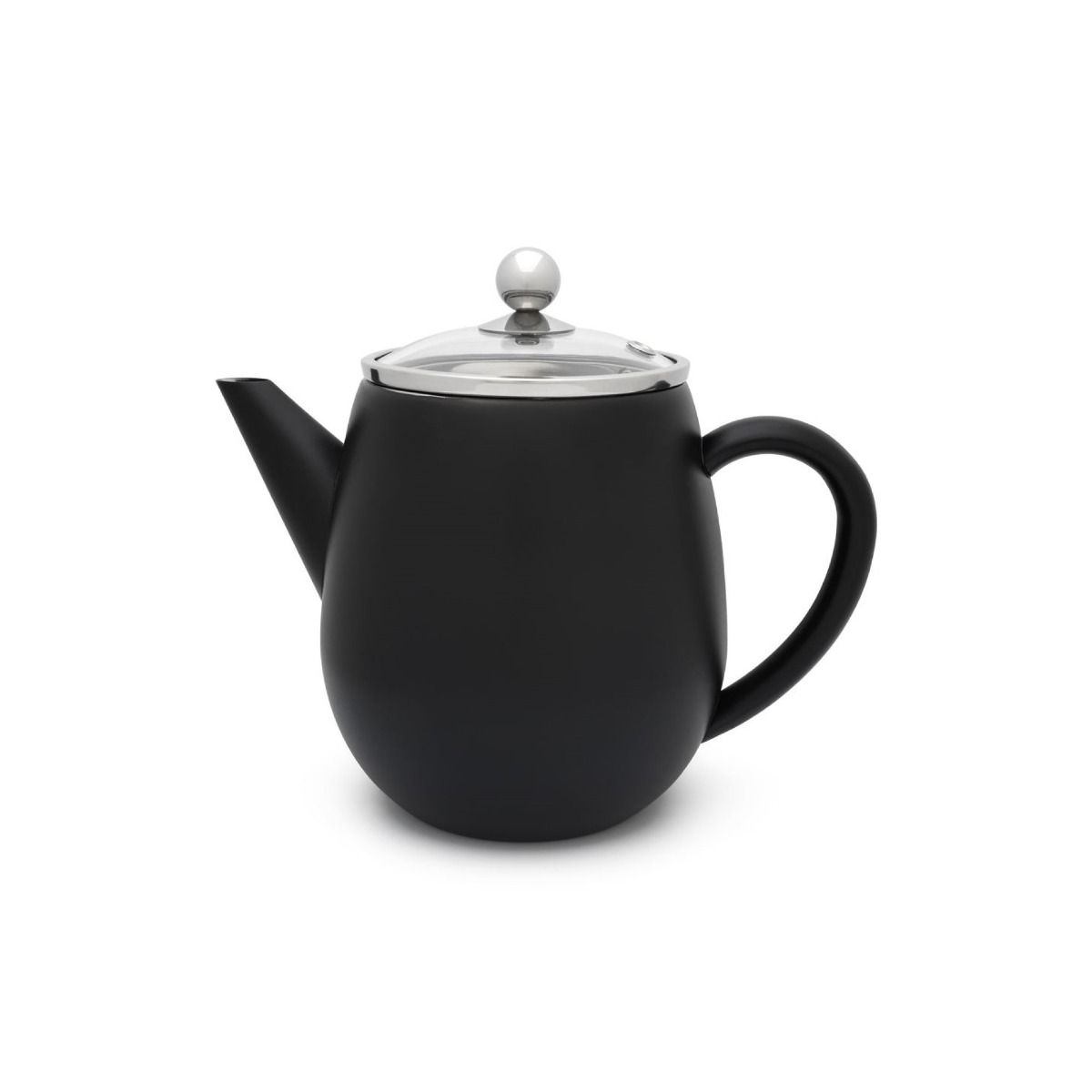 Eva 37oz Double Wall Teapot (Stainless Steel), Bredemeijer