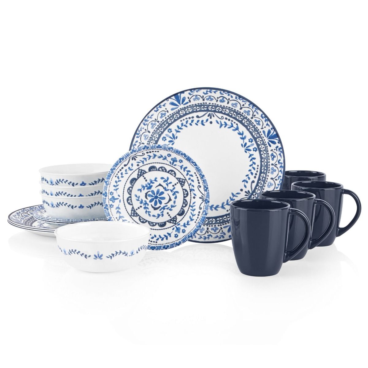 Corelle Signature 16-Piece Dinner Set | Portofino