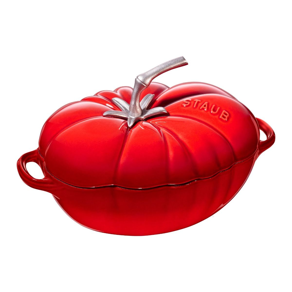 Amazon.com: Staub 4 Qt. Round Cocotte-cherry Red