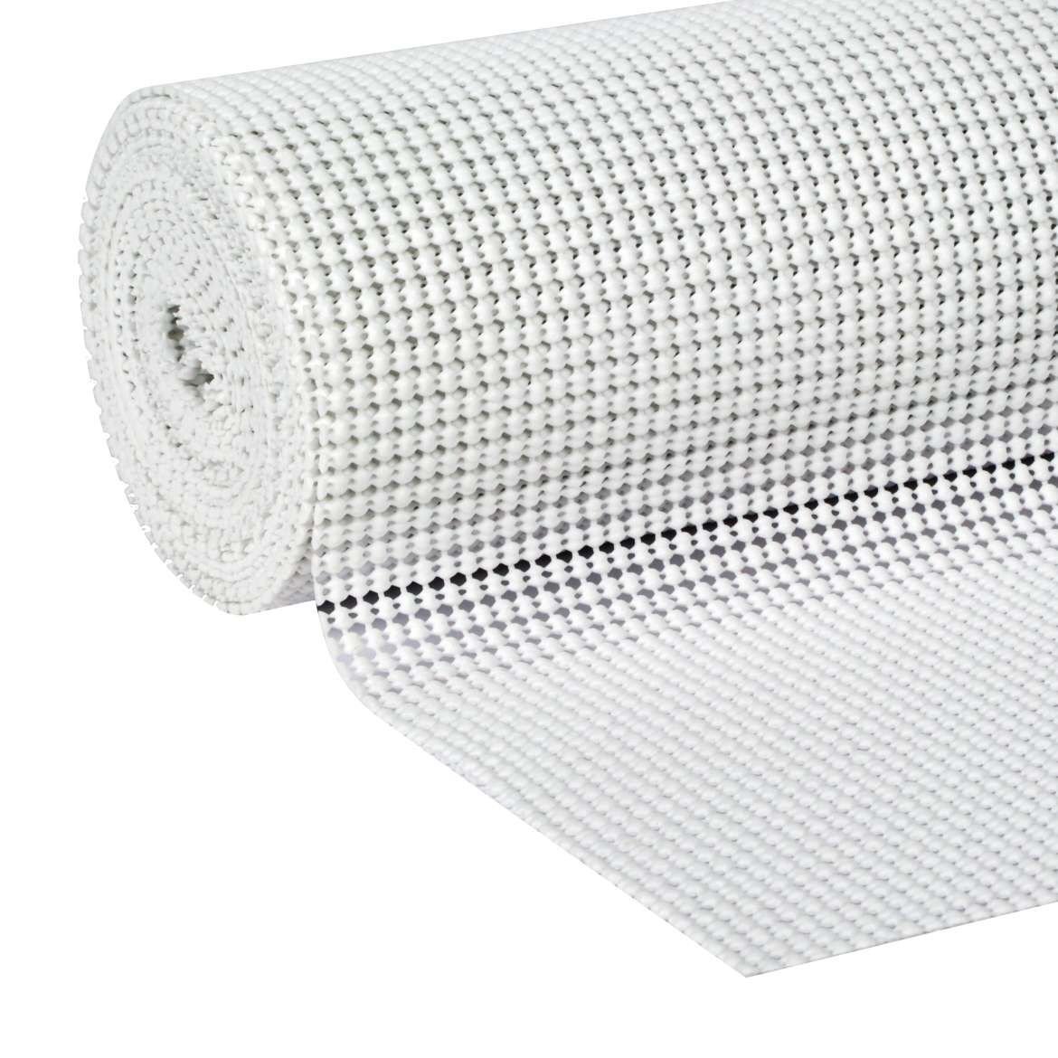 Duck EasyLiner Select Grip Non-Adhesive Shelf and Drawer Liner, Gray, 12 x  10' Roll, 2 Rolls