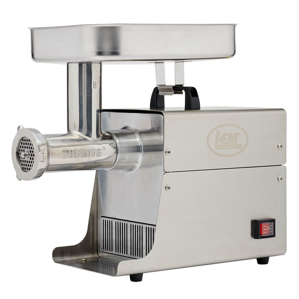 Size【38-40】butcher products ラグラン Big Bite Meat Grinder #8 | LEM | Everything Kitchens