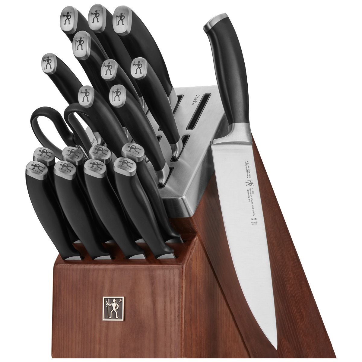 Self Sharpening Knife Block Set (20 Piece) | Henckels Elan