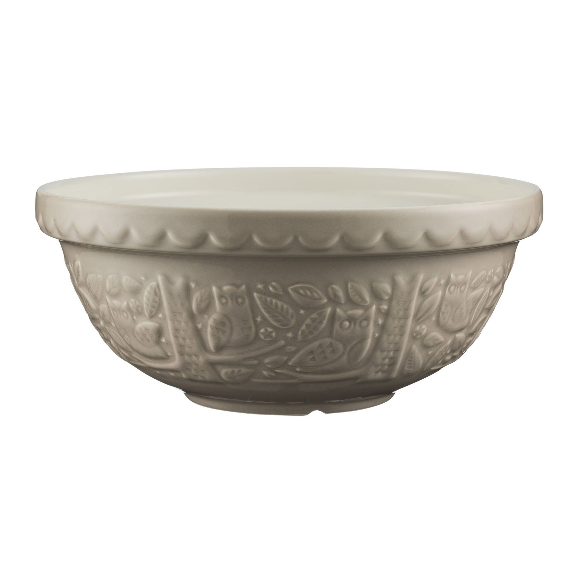Mason Cash Owl Embossed Mixing Bowl 2.85 Quart (2001.331