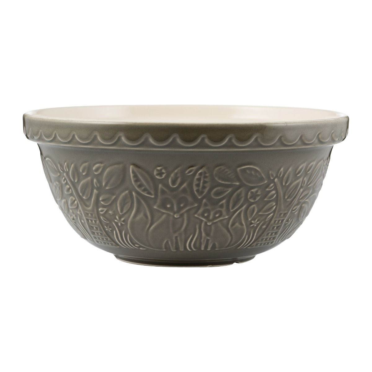 S12 Fox Embossed Mixing Bowl | Mason Cash | Everything Kitchens