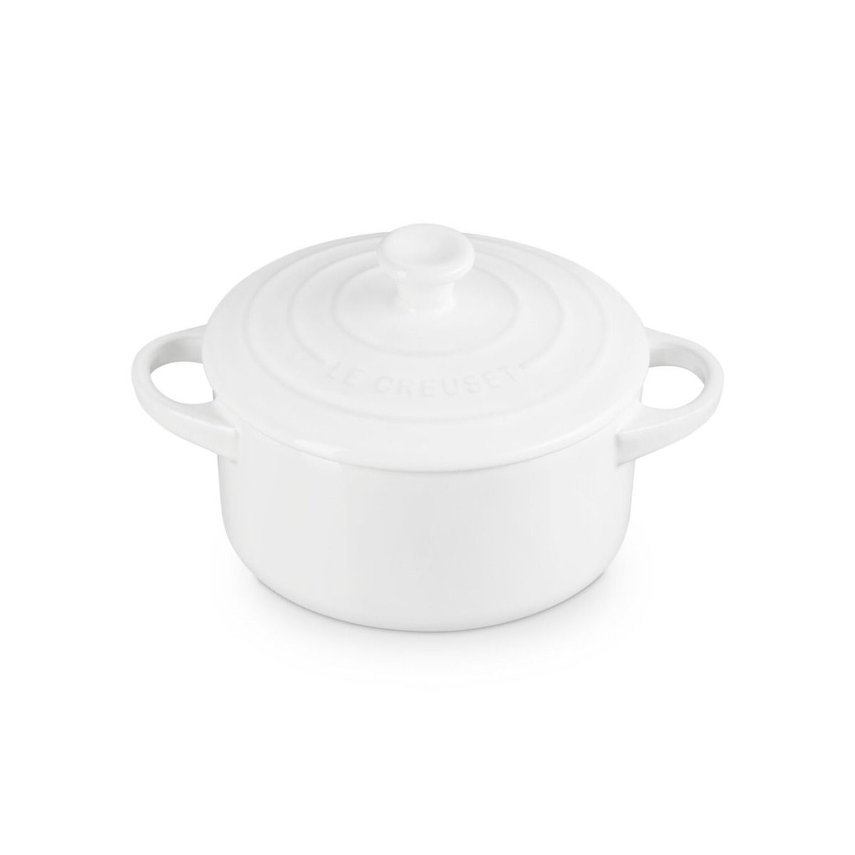 24oz Round Mini Cocotte (White) | Le Creuset | Everything Kitchens