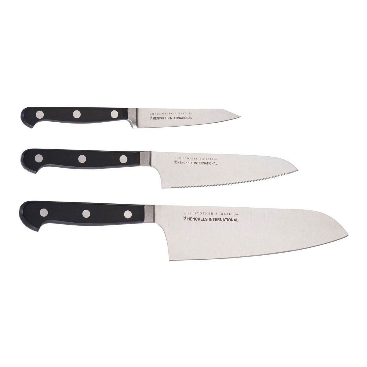 Chris Kimball Knife Set (3 Piece) | Henckels Classic | Everything
