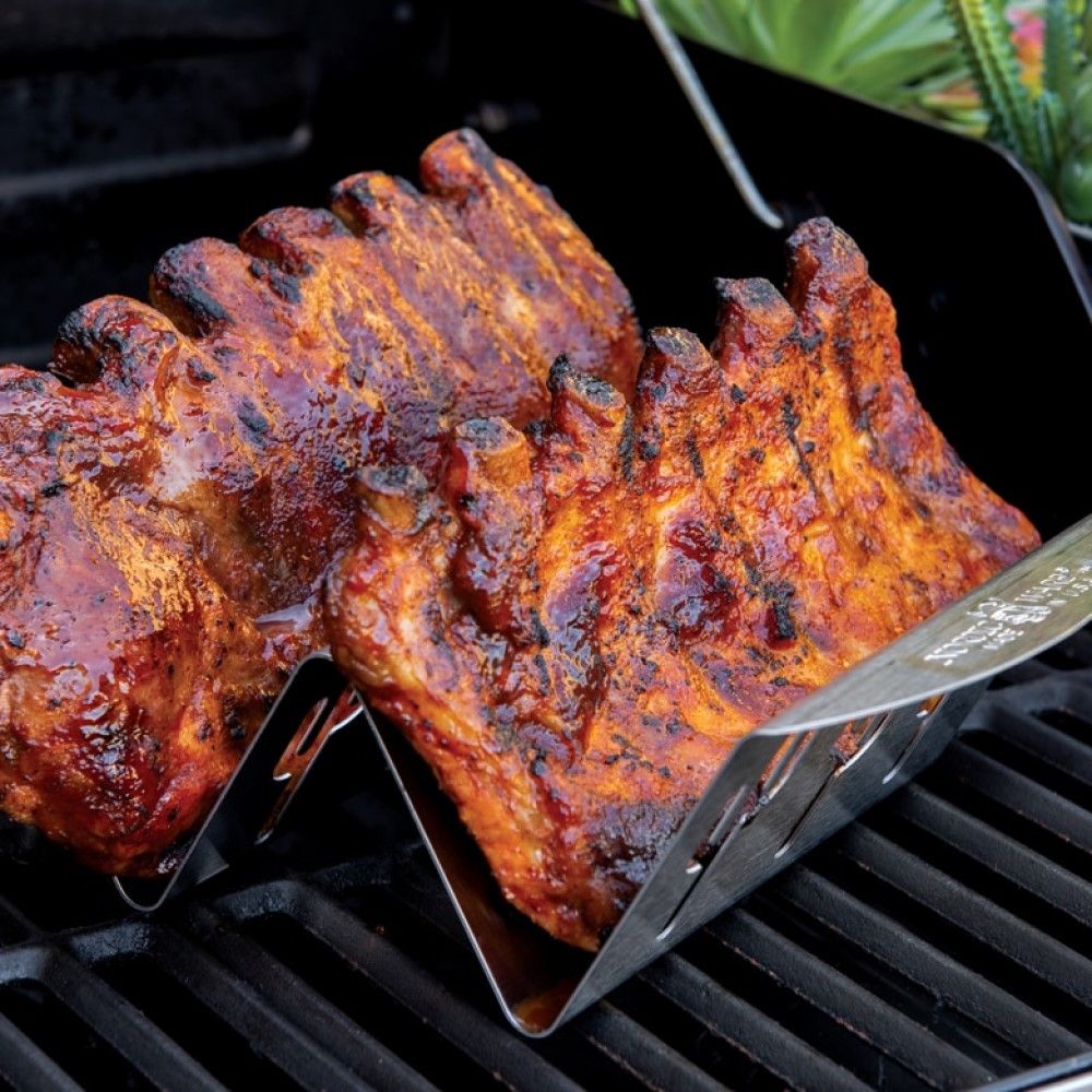 Stainless Steel Taco Ribs Grilling Rack Nordic Ware Everything Kitchens