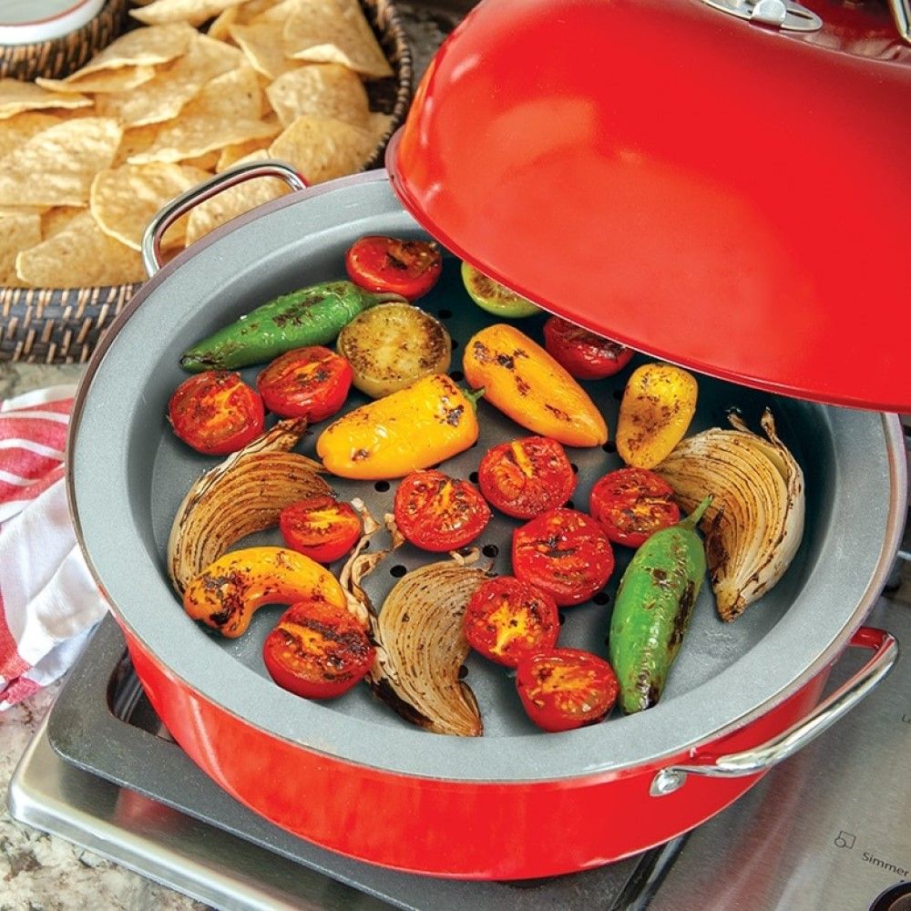 Stovetop Kettle Smoker| Nordic Ware | Everything Kitchens