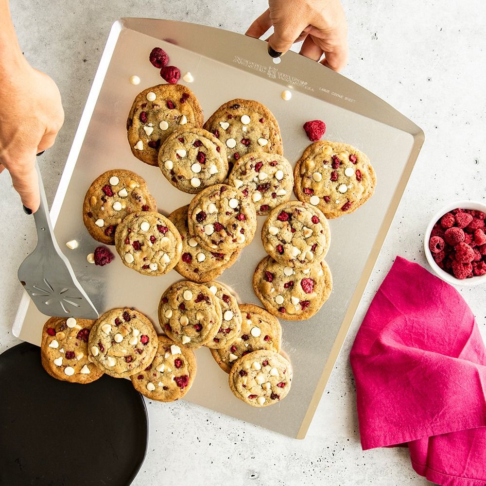 Nordic Ware Classic Flat Cookie Sheet 13x14 (42100) | Everything