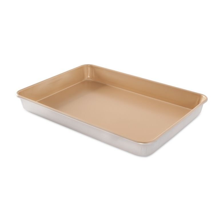 Nordic Ware Naturals High Sided Sheet Cake Pan with Lid