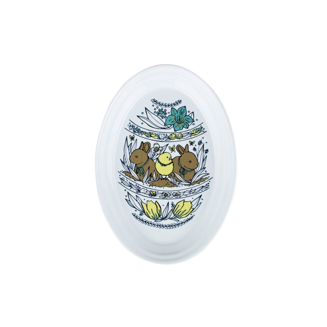 Fiesta® 9.6 Small Oval Serving Platter | Easter Enchantment