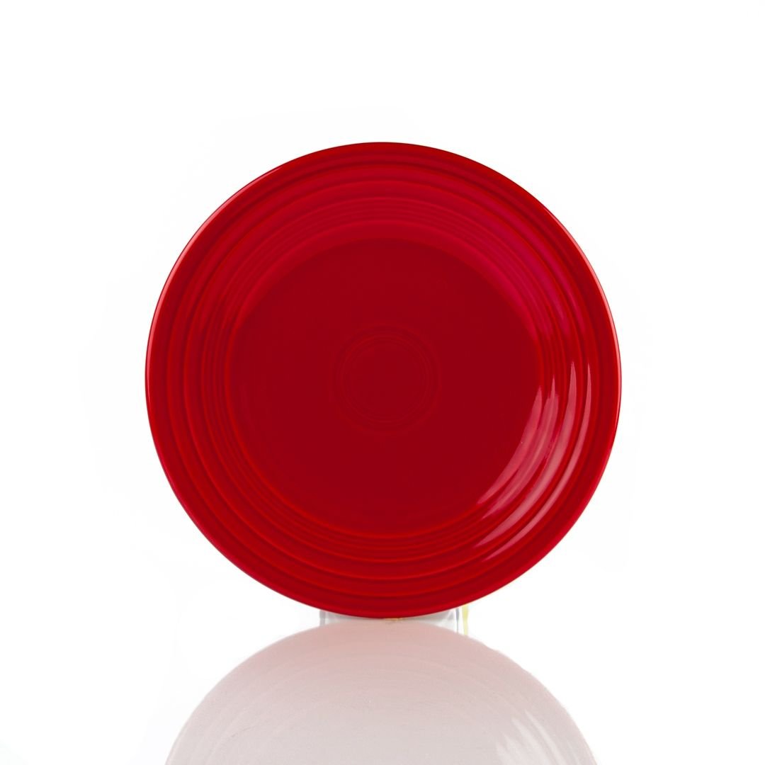 Homer Laughlin Fiesta Scarlet Red Salad Plate 