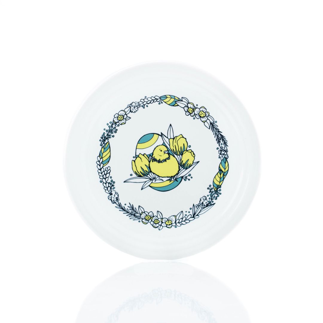 Fiesta® 9 Round Luncheon Plate | Easter Enchantment